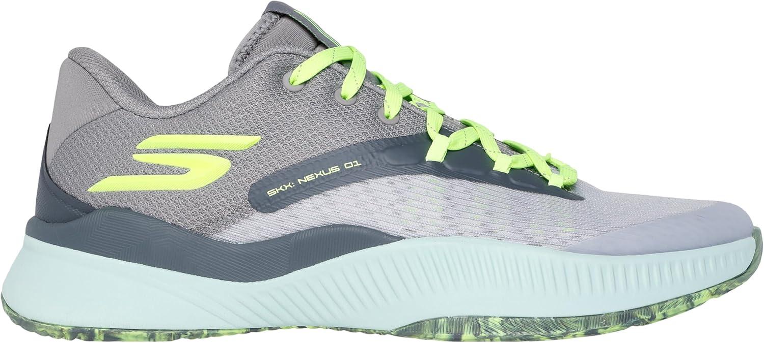 imageSkechers Mens Mens Basketball Skx NexusCharcoalGreen