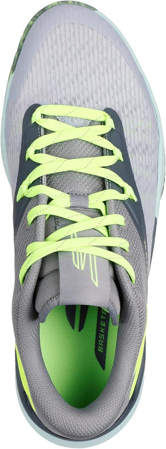 imageSkechers Mens Mens Basketball Skx NexusCharcoalGreen