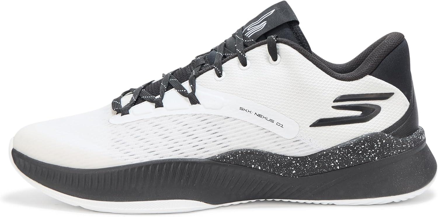 imageSkechers Mens Mens Basketball Skx NexusWhiteBlack