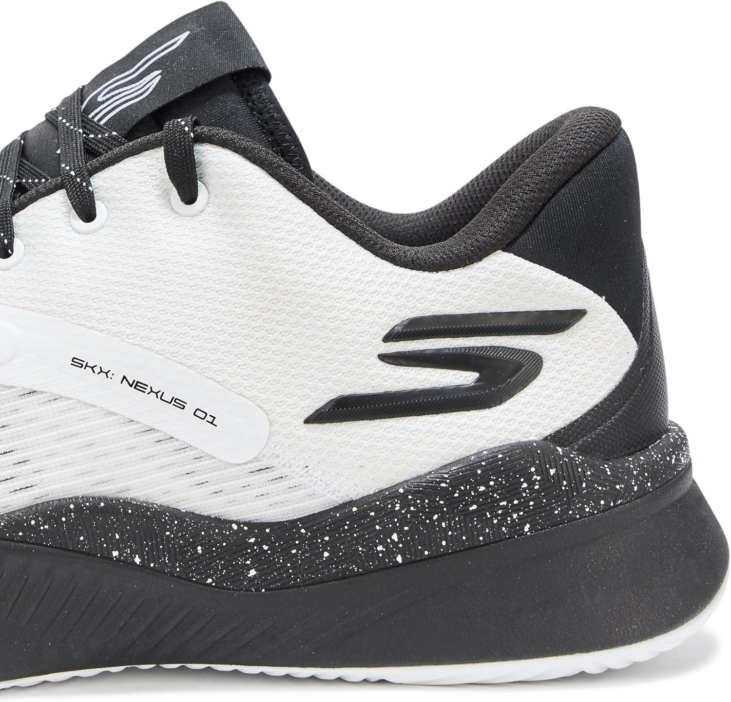 imageSkechers Mens Mens Basketball Skx NexusWhiteBlack