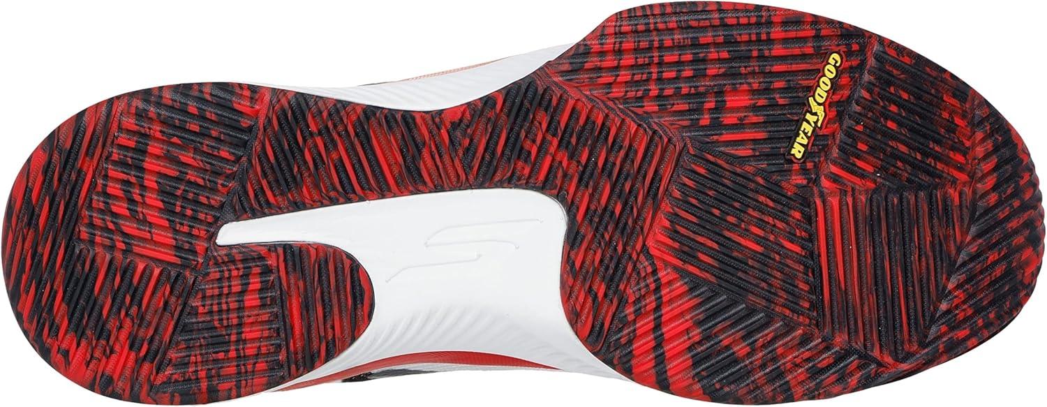 imageSkechers Mens Mens Basketball Skx NexusWhiteBlackRed