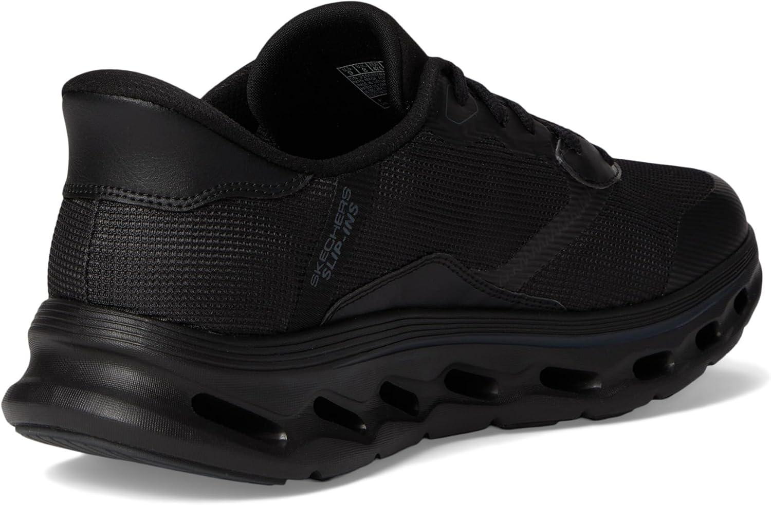 imageSkechers Mens Mens Hands Free Slipins Go Walk GlideStep 20 Zac SneakerBlackBlack