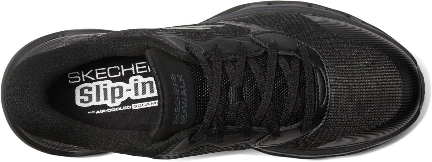 imageSkechers Mens Mens Hands Free Slipins Go Walk GlideStep 20 Zac SneakerBlackBlack