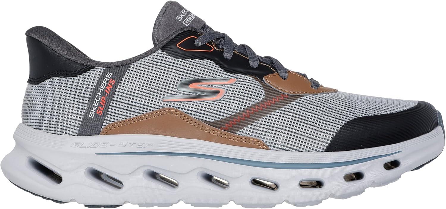 imageSkechers Mens Mens Hands Free Slipins Go Walk GlideStep 20 Zac SneakerGrey