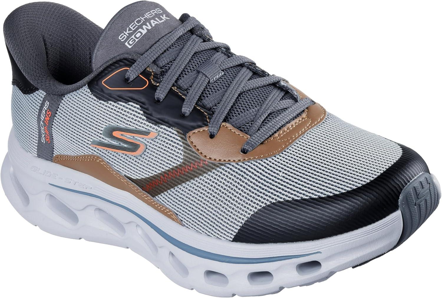 imageSkechers Mens Mens Hands Free Slipins Go Walk GlideStep 20 Zac SneakerGrey