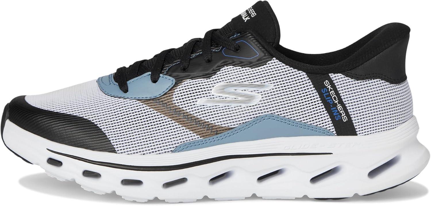 imageSkechers Mens Mens Hands Free Slipins Go Walk GlideStep 20 Zac SneakerWhiteBlack