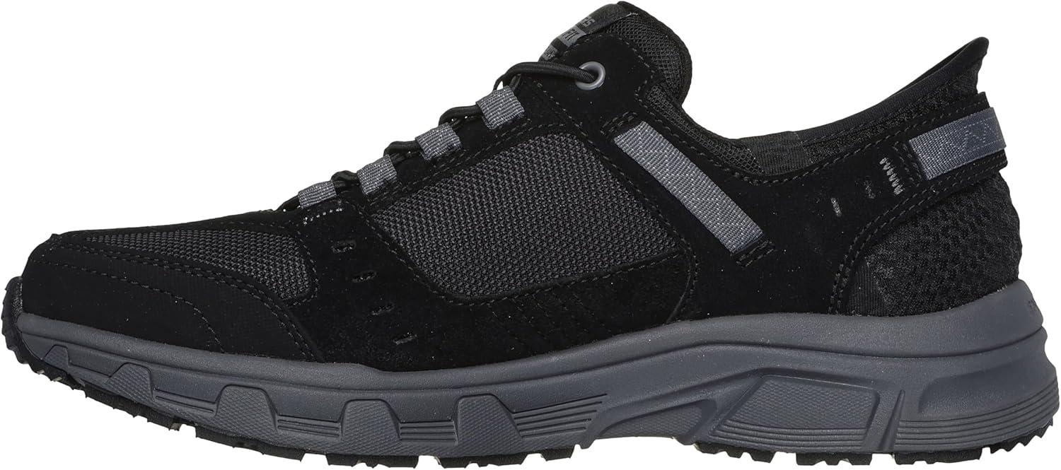 imageSkechers Mens Oak Canyon Consistent Winne Hands Free SlipinBlackCharcoal