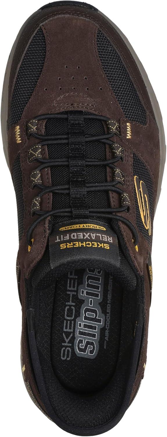 imageSkechers Mens Oak Canyon Consistent Winne Hands Free SlipinBrownBlack