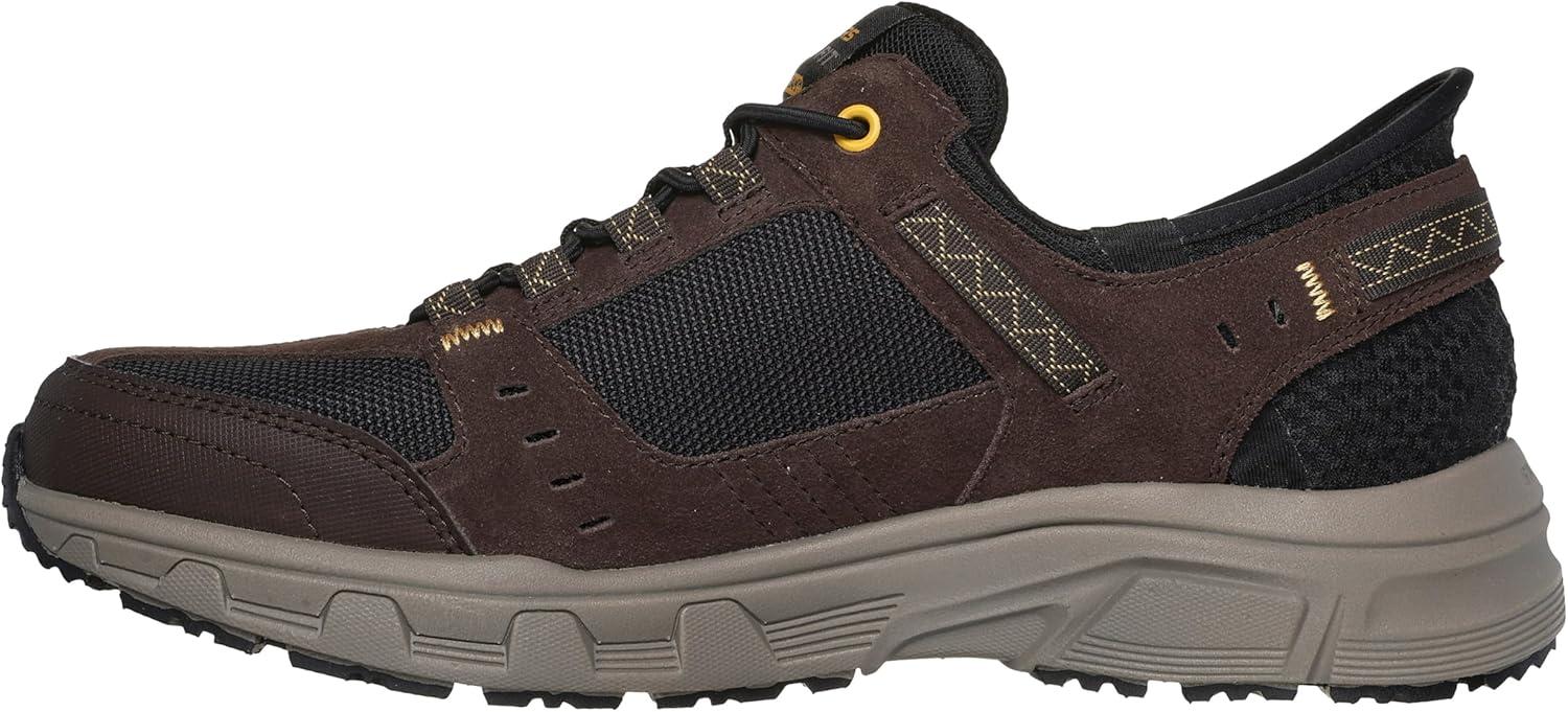 imageSkechers Mens Oak Canyon Consistent Winne Hands Free SlipinBrownBlack