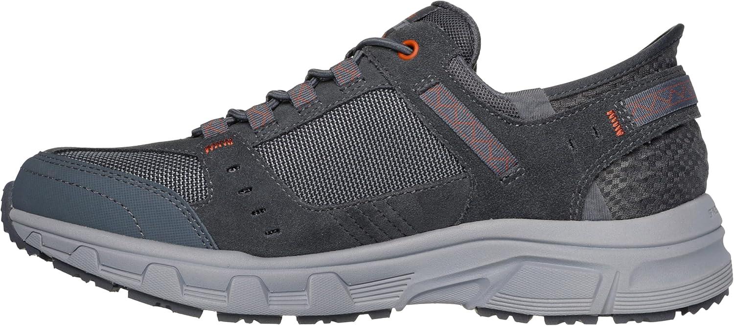 imageSkechers Mens Oak Canyon Consistent Winne Hands Free SlipinGrayOrange