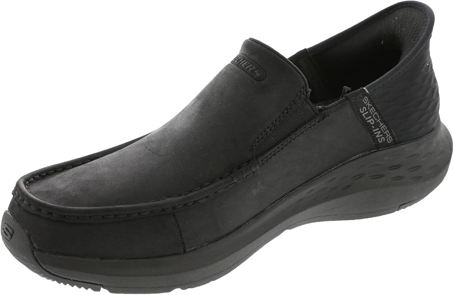 imageSkechers Mens Parson Oswin Slipin LoafersBlack