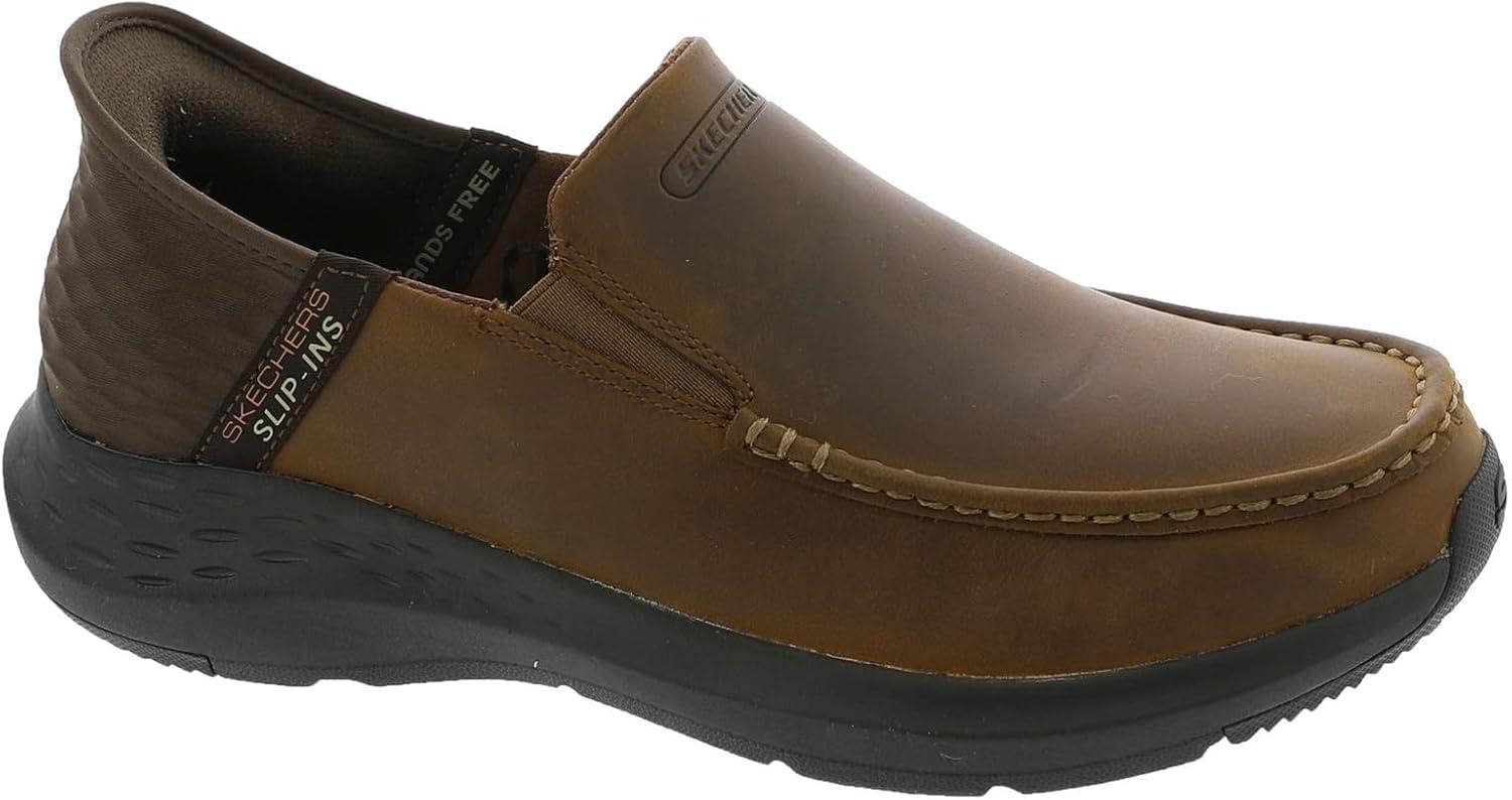 imageSkechers Mens Parson Oswin Slipin LoafersBrown