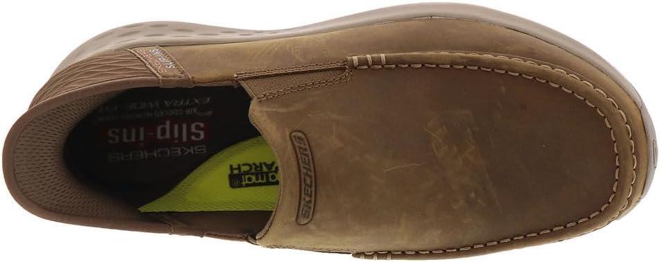 imageSkechers Mens Parson Oswin Slipin LoafersDesert