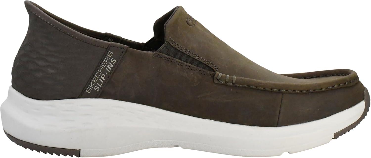 imageSkechers Mens Parson Oswin Slipin LoafersTaupe