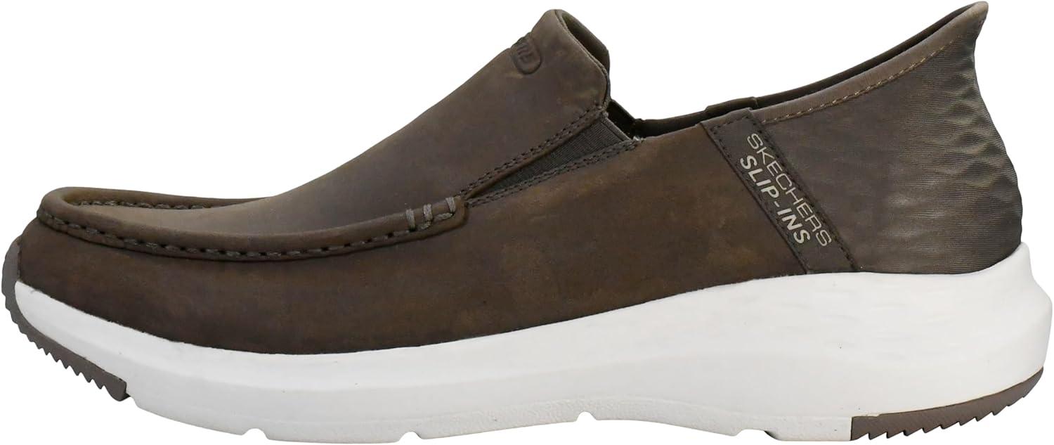 imageSkechers Mens Parson Oswin Slipin LoafersTaupe