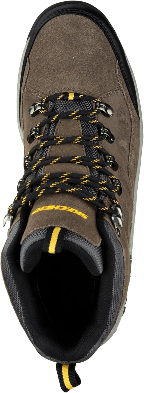 imageSkechers Mens Relment Pelmo Hiking BootsKhaki Suede