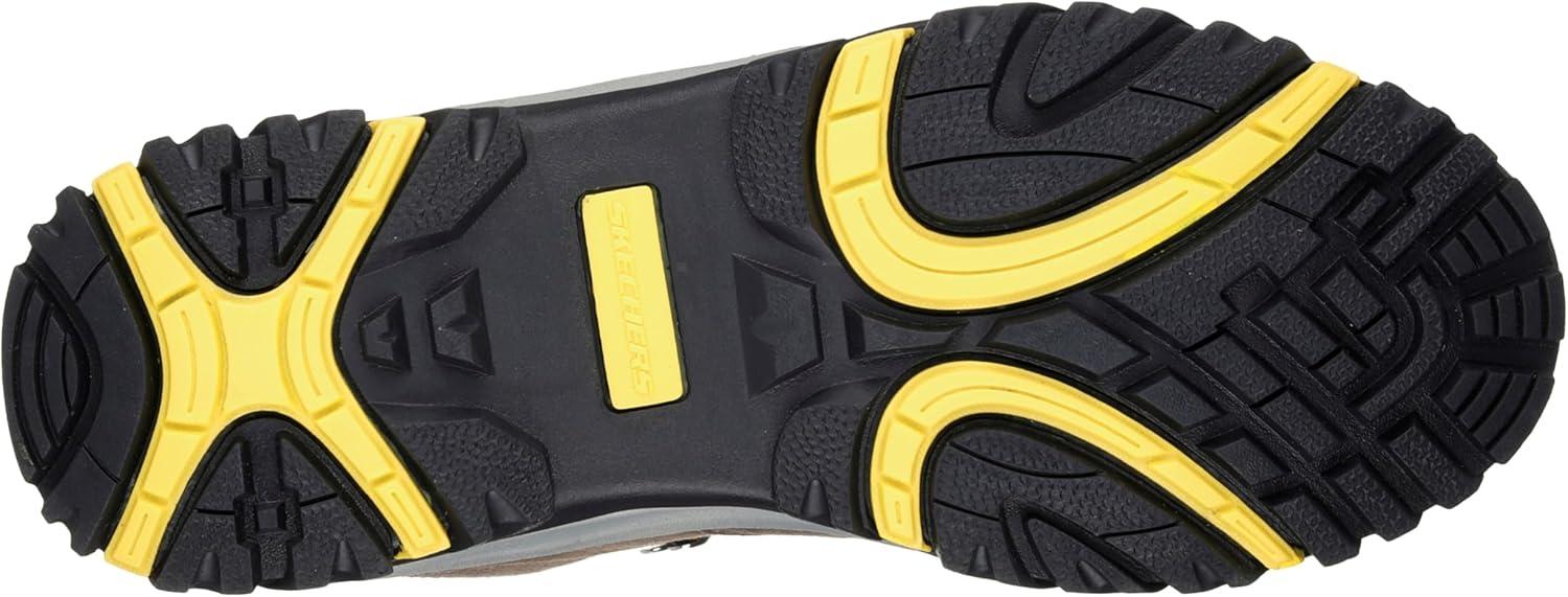 imageSkechers Mens Relment Pelmo Hiking BootsKhaki Suede