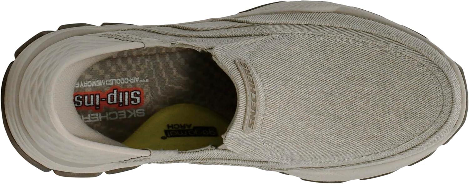 imageSkechers Mens Respected Holmgren SlipinNatural
