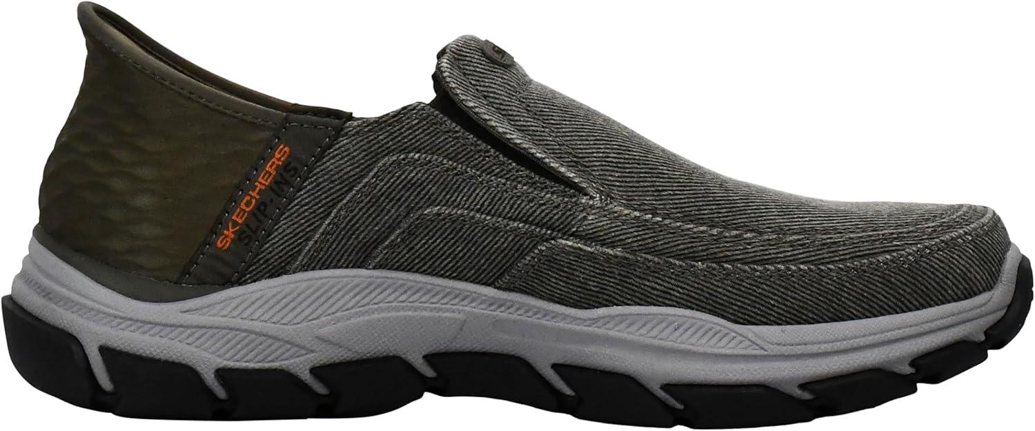 imageSkechers Mens Respected Holmgren SlipinOlive