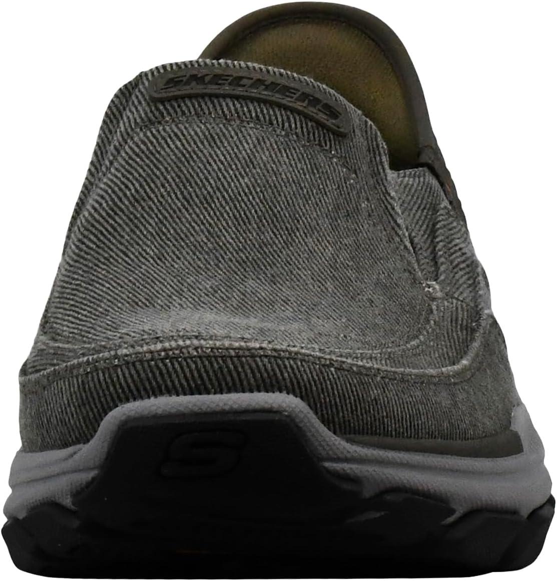 imageSkechers Mens Respected Holmgren SlipinOlive