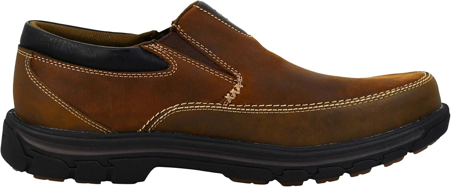 imageSkechers Mens Segment The Search Slip On LoaferDark Brown
