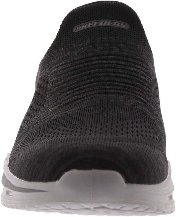 imageSkechers Mens Summits Hight Range Slipin SneakerBlack Knit Synthetic