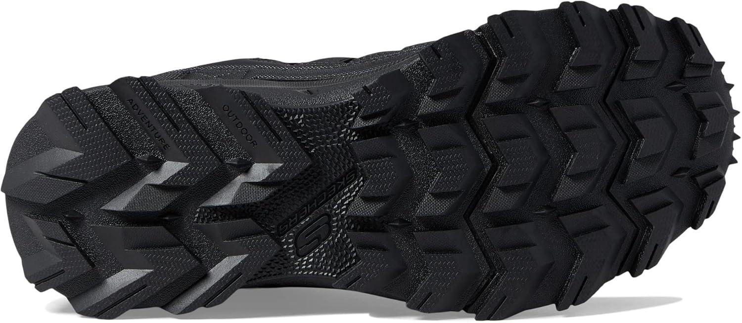 imageSkechers Mens Summits Hight Range Slipin SneakerBlack Leather Mesh Black Trim