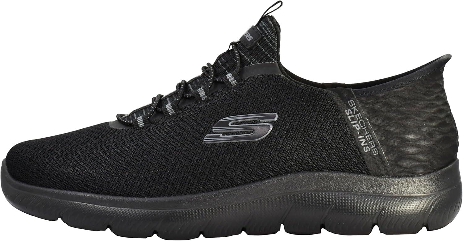 imageSkechers Mens Summits Hight Range Slipin SneakerBlackBlack