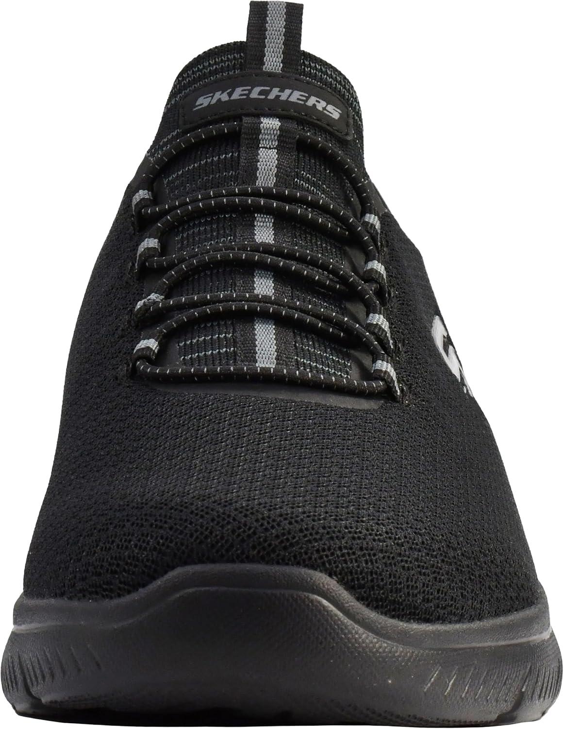 imageSkechers Mens Summits Hight Range Slipin SneakerBlackBlack