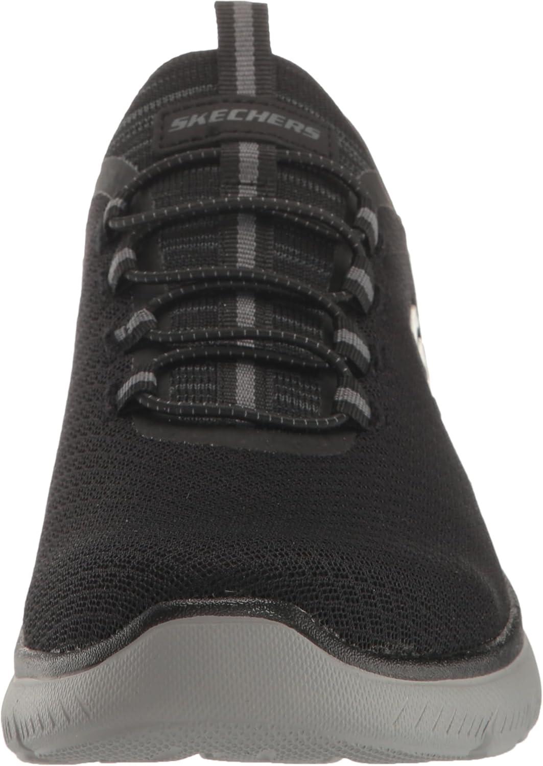imageSkechers Mens Summits Hight Range Slipin SneakerBlackCharcoal