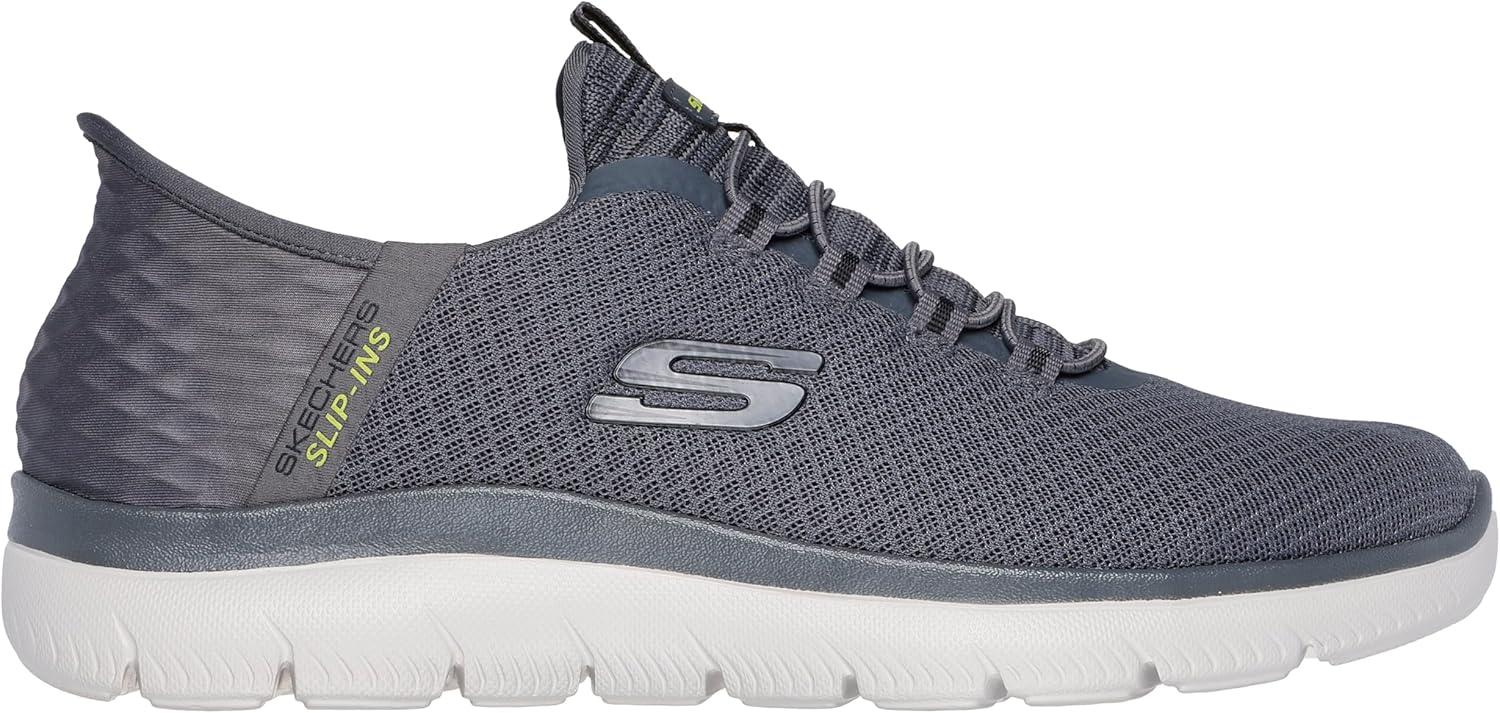 imageSkechers Mens Summits Hight Range Slipin SneakerCharcoal