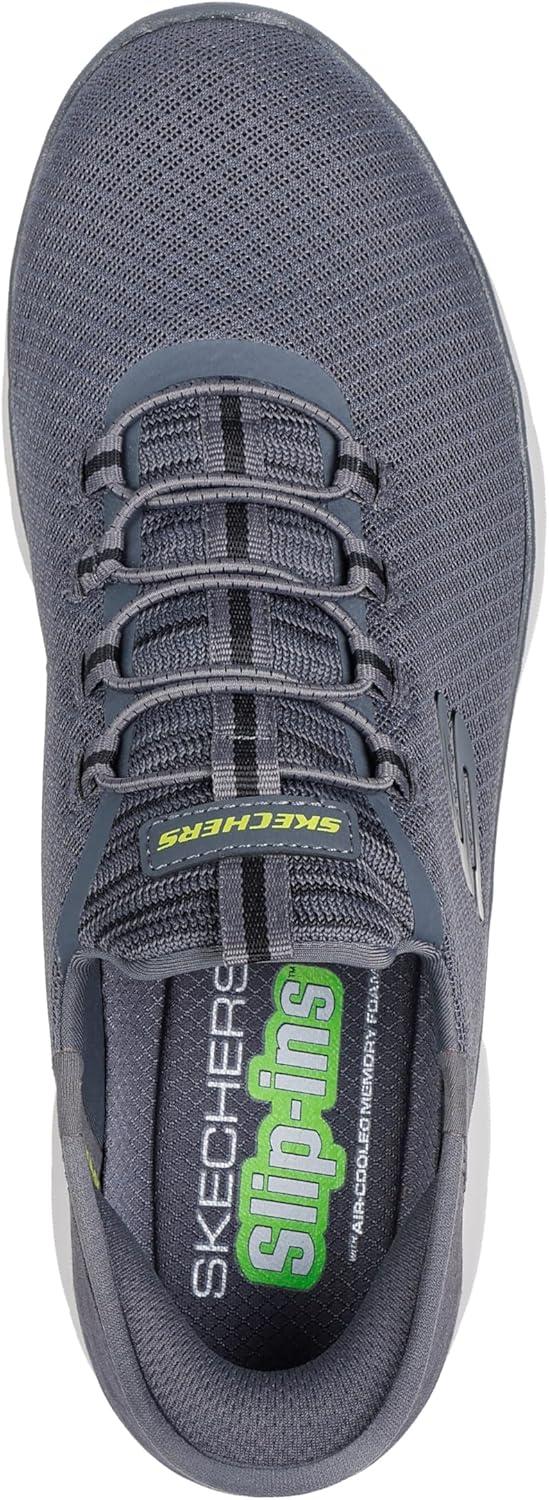 imageSkechers Mens Summits Hight Range Slipin SneakerCharcoal