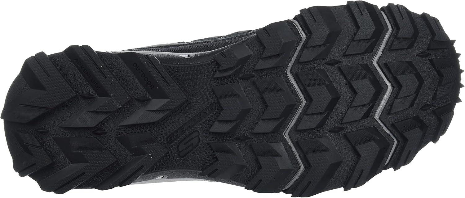 imageSkechers Mens Summits Hight Range Slipin SneakerCharcoal Leather Mesh Black Trim