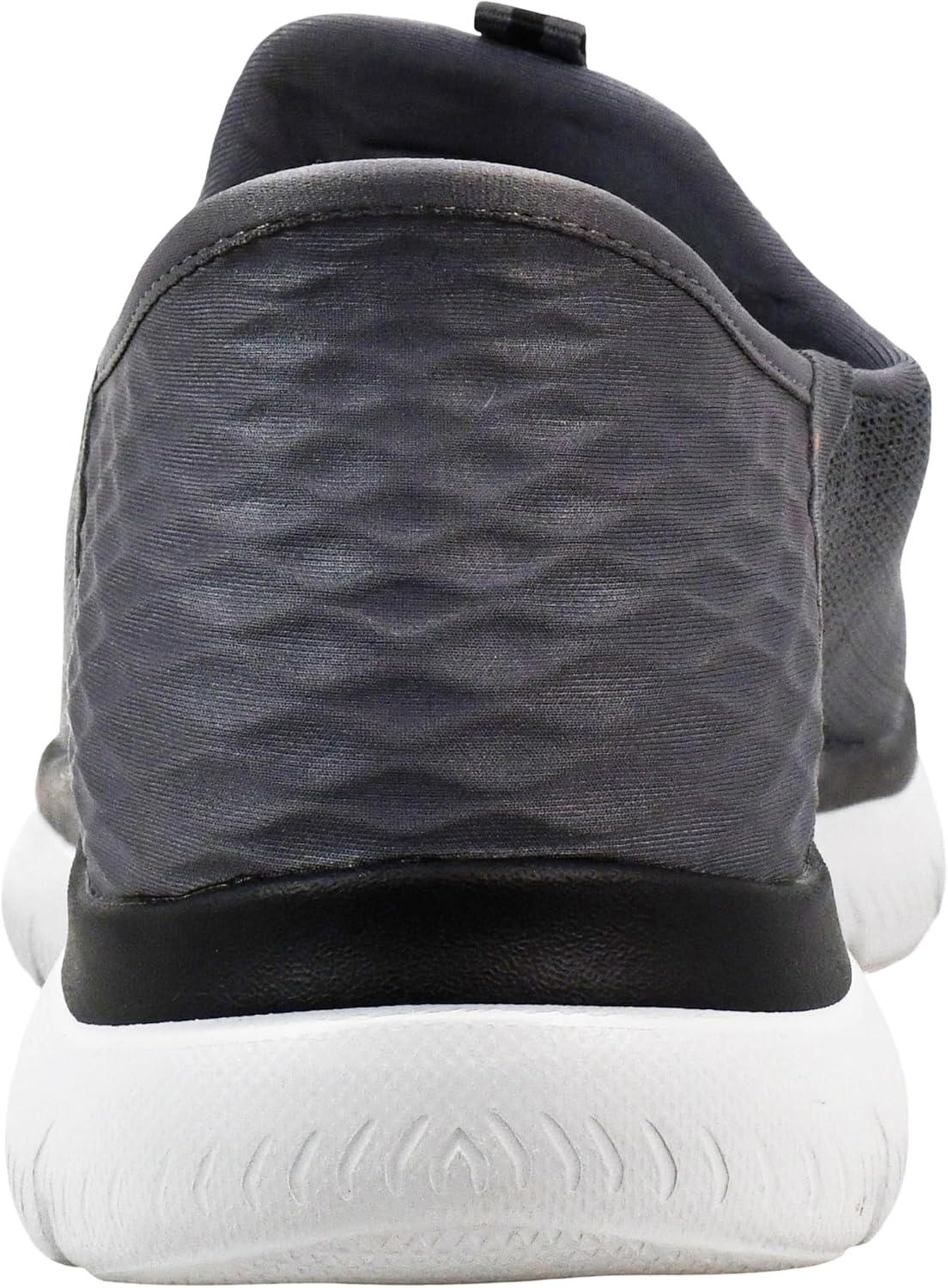 imageSkechers Mens Summits Hight Range Slipin SneakerCharcoalOrange