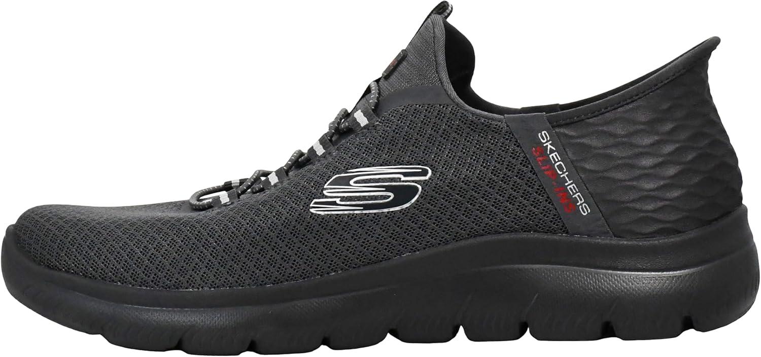 imageSkechers Mens Summits Hight Range Slipin SneakerDark Grey