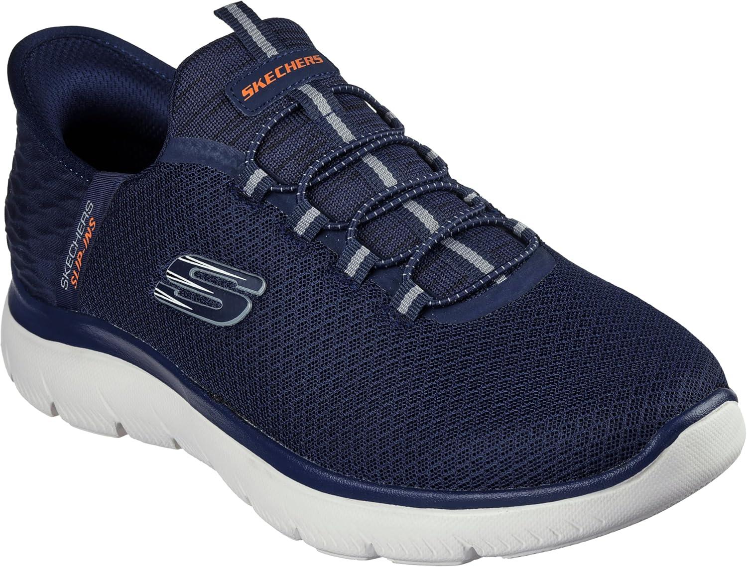imageSkechers Mens Summits Hight Range Slipin SneakerNavy
