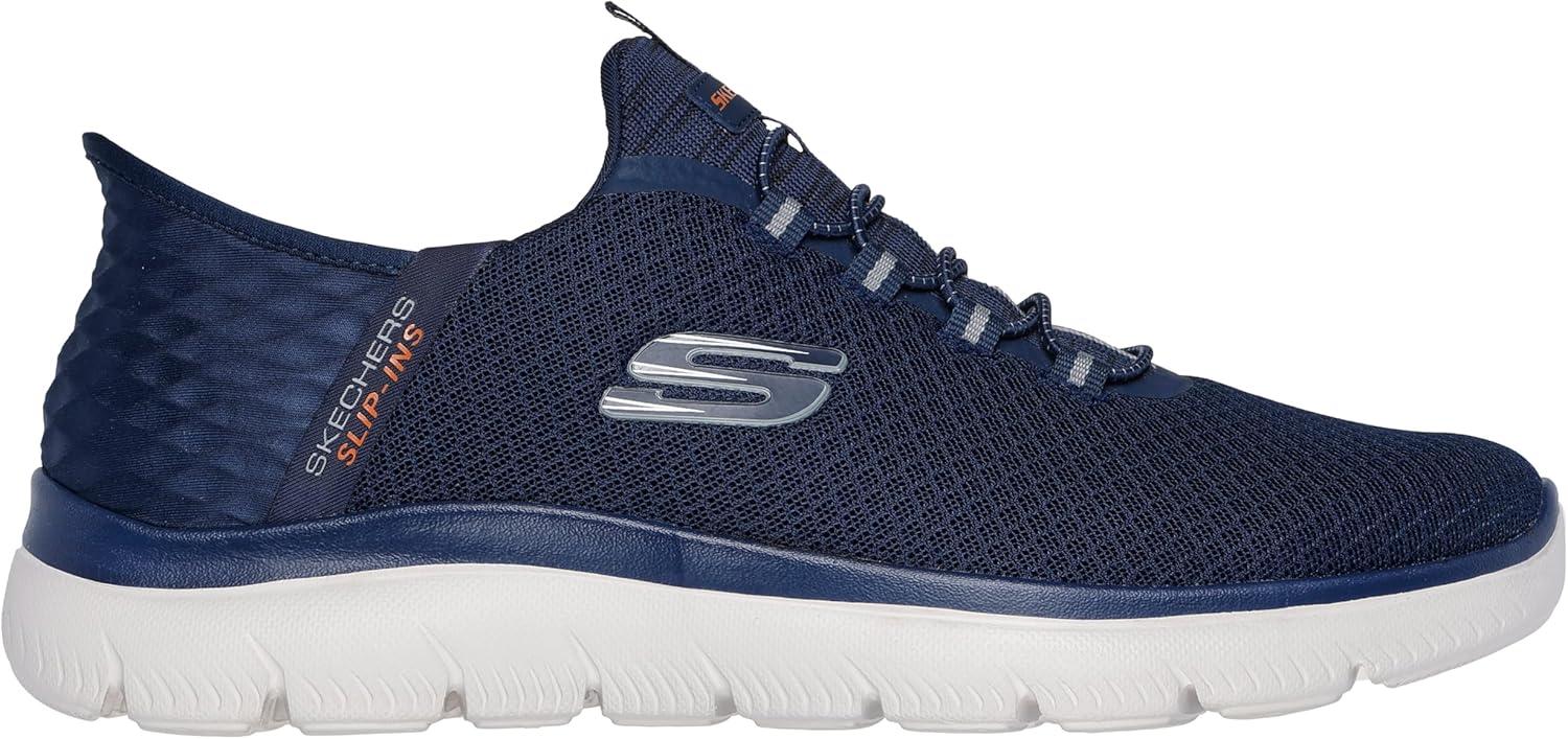 imageSkechers Mens Summits Hight Range Slipin SneakerNavy