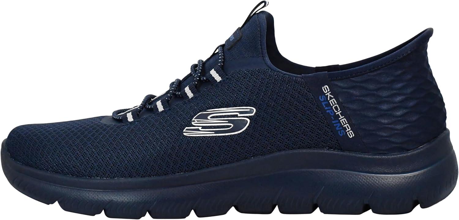 imageSkechers Mens Summits Hight Range Slipin SneakerNavyBlue