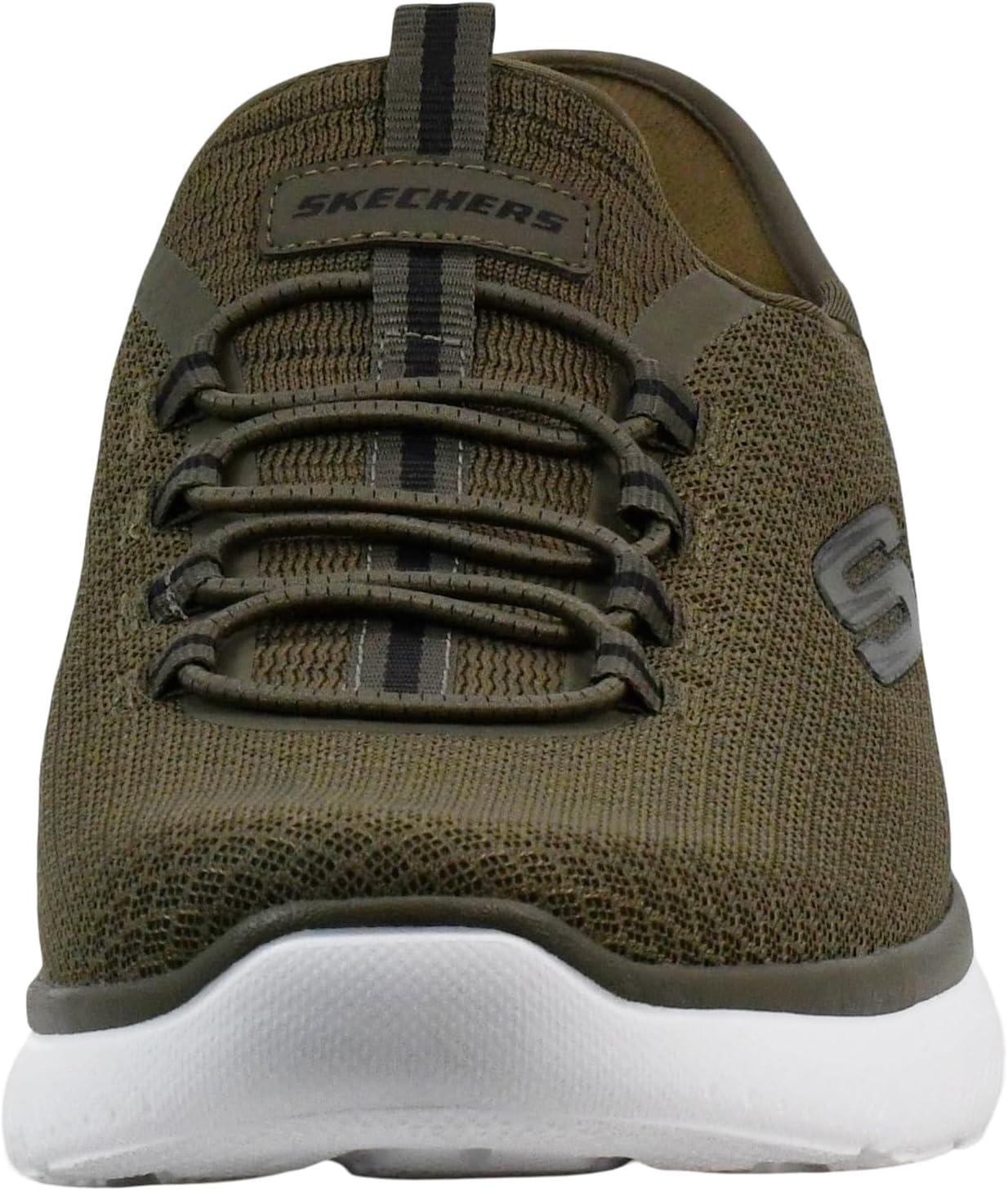 imageSkechers Mens Summits Hight Range Slipin SneakerOlive