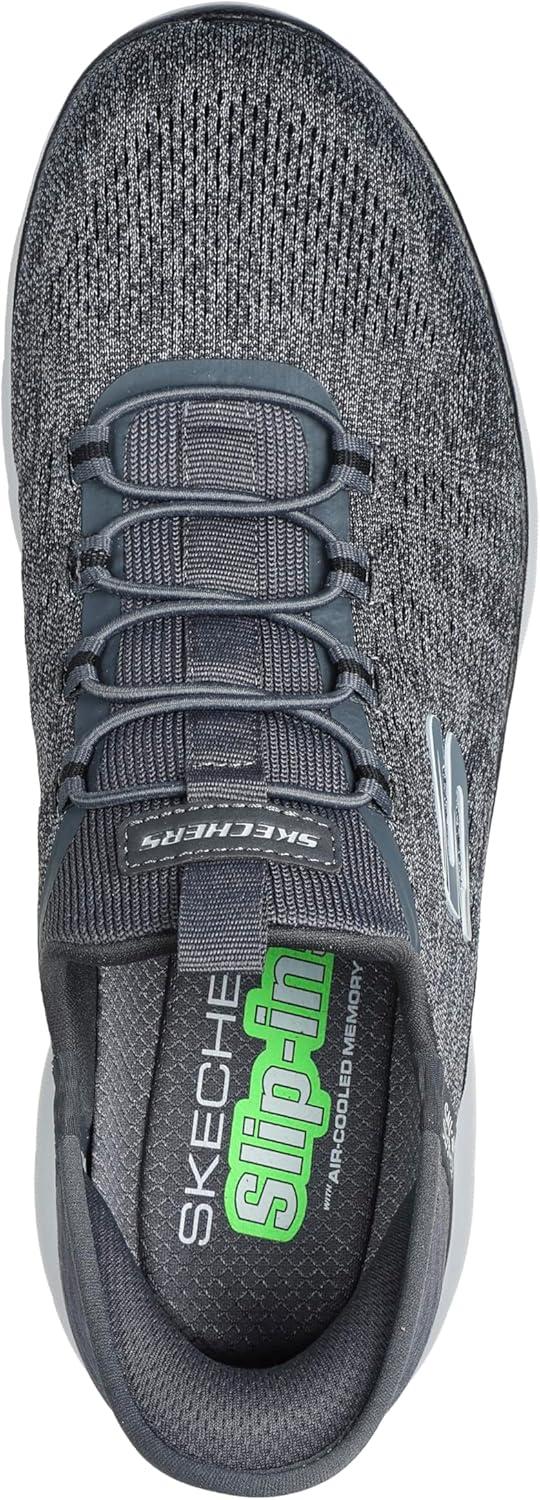 imageSkechers Mens Summits Key Pace Hands Free Slipin ShoesCharcoalBlack