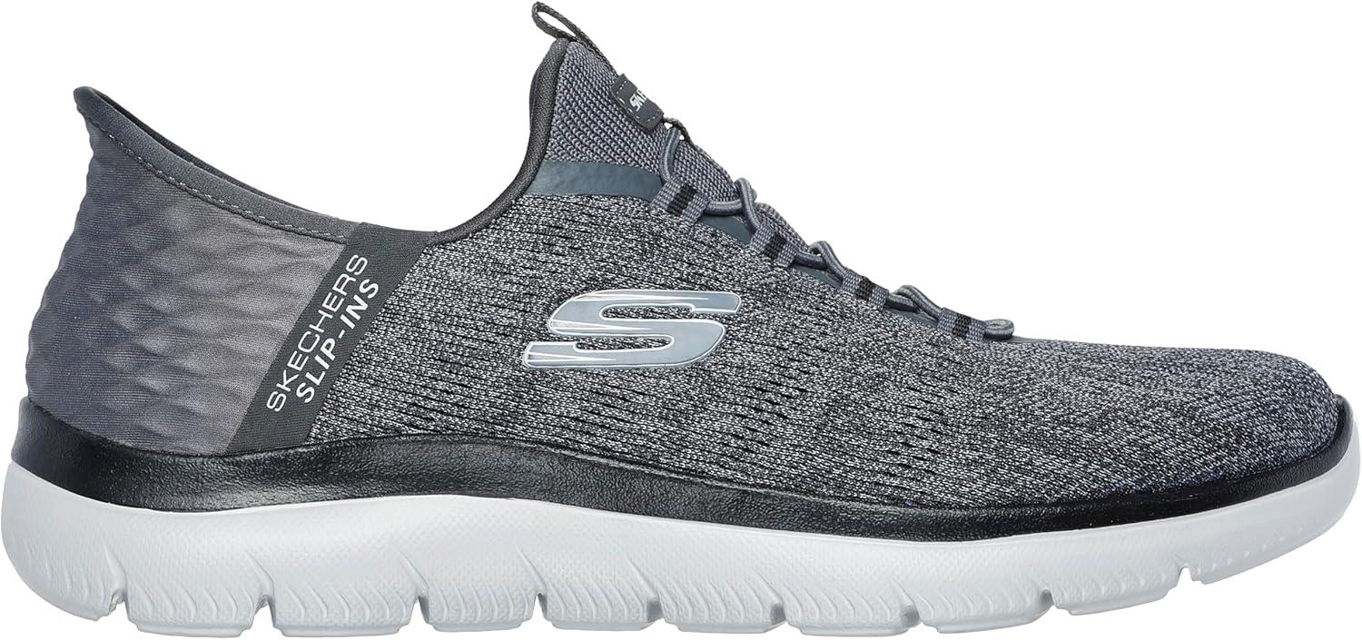 imageSkechers Mens Summits Key Pace Hands Free Slipin ShoesCharcoalBlack