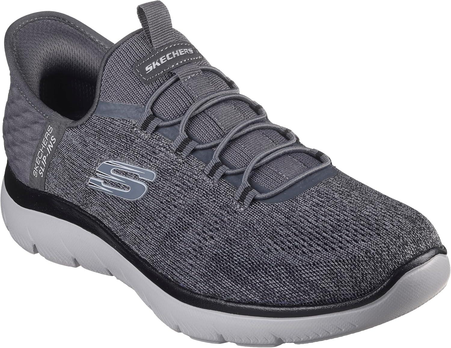 imageSkechers Mens Summits Key Pace Hands Free Slipin ShoesCharcoalBlack