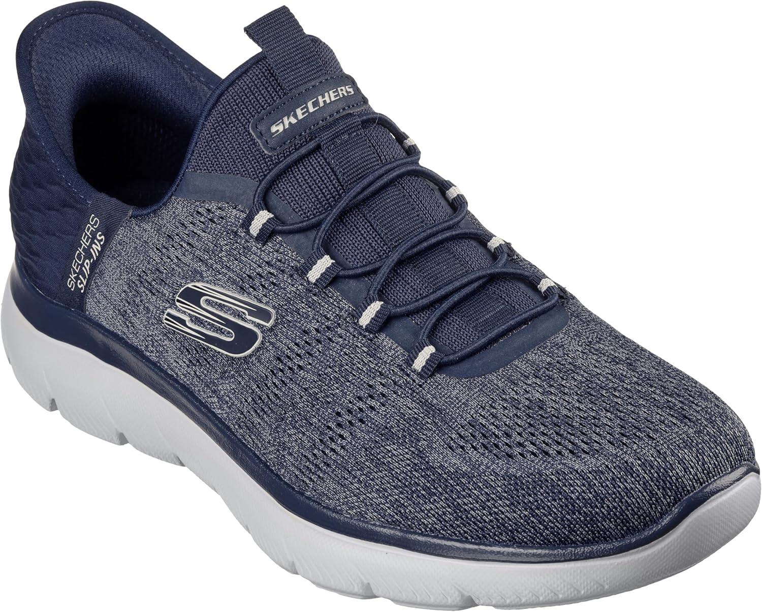 imageSkechers Mens Summits Key Pace Hands Free Slipin ShoesNavy