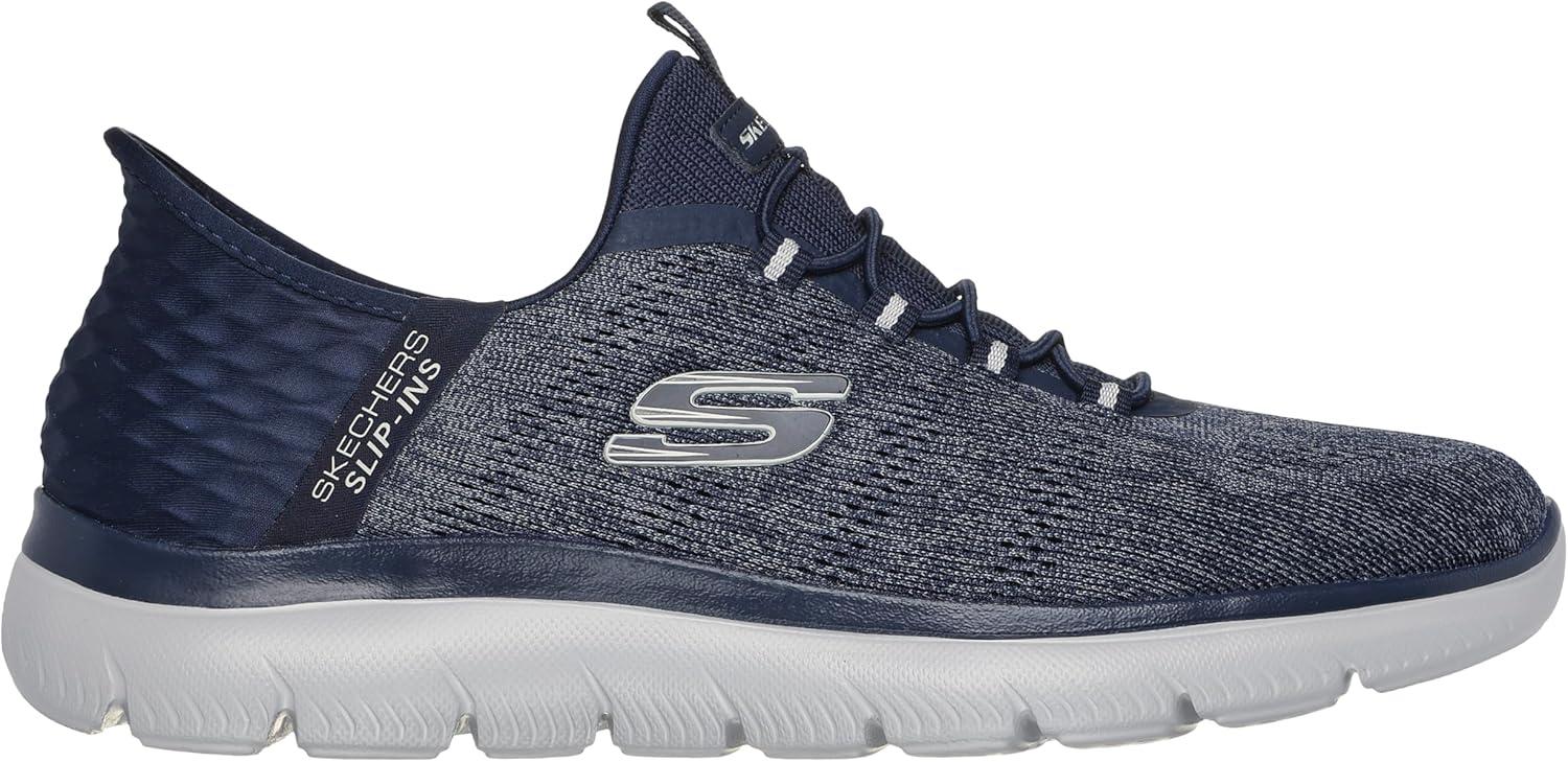 imageSkechers Mens Summits Key Pace Hands Free Slipin ShoesNavy