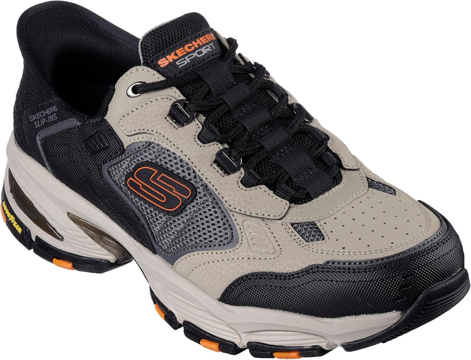 imageSkechers Mens Vigor 30 Drafting Hands Free SlipinTaupeBlack