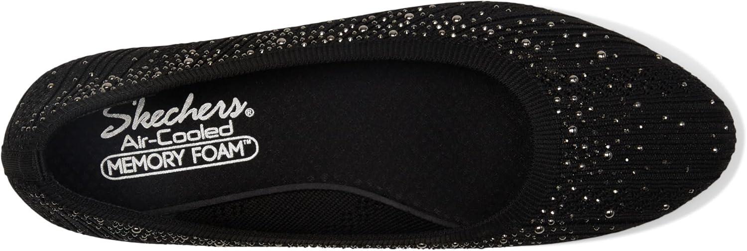 imageSkechers Modern Comfort Womens Womens Cleo 20 Glitzy DazeBallet FlatBlack