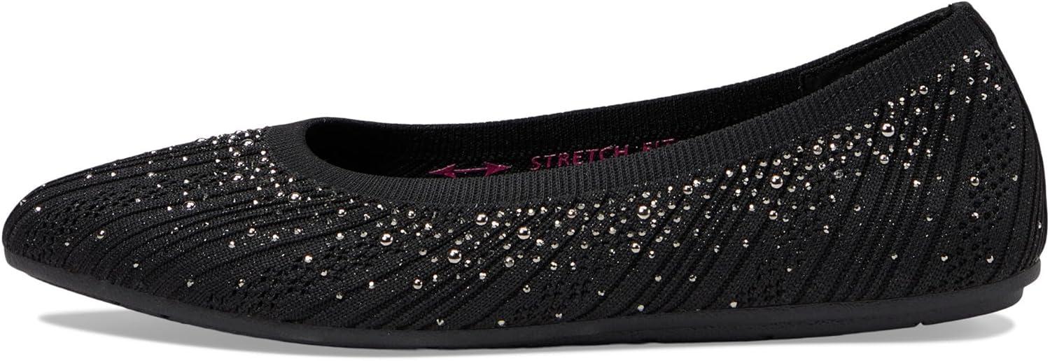 imageSkechers Modern Comfort Womens Womens Cleo 20 Glitzy DazeBallet FlatBlack