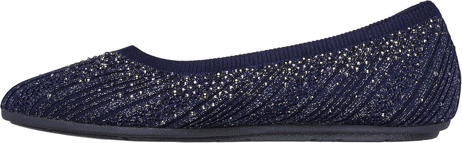 imageSkechers Modern Comfort Womens Womens Cleo 20 Glitzy DazeBallet FlatNavy
