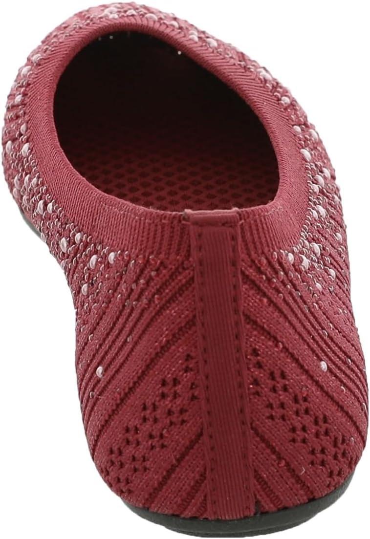 imageSkechers Modern Comfort Womens Womens Cleo 20 Glitzy DazeBallet FlatRed