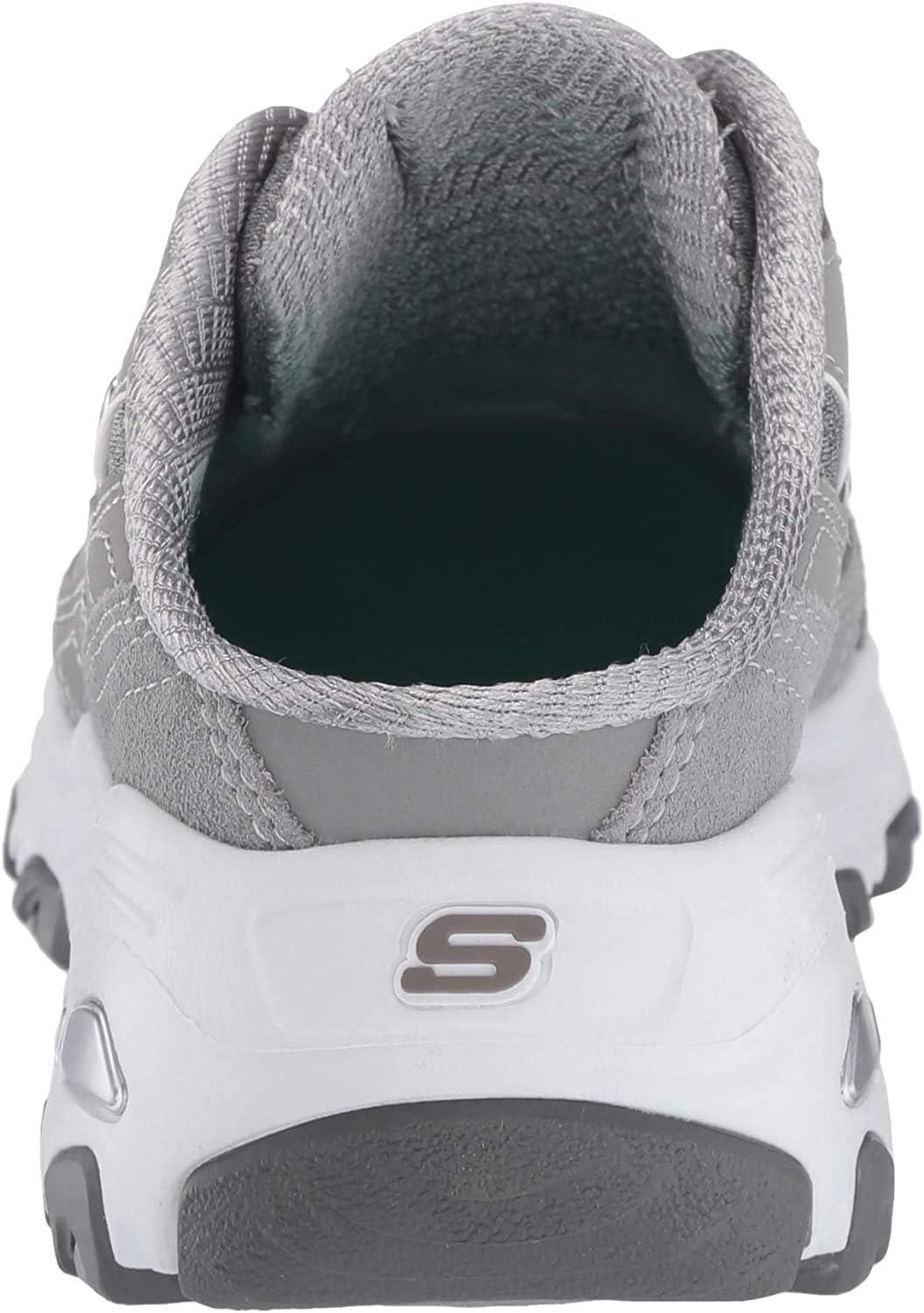 imageSkechers Sport Womens DLites SlipOn Mule SneakerGrey